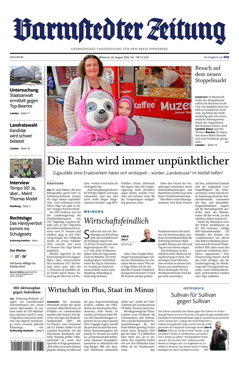Barmstedter Zeitung - 26.08.2026