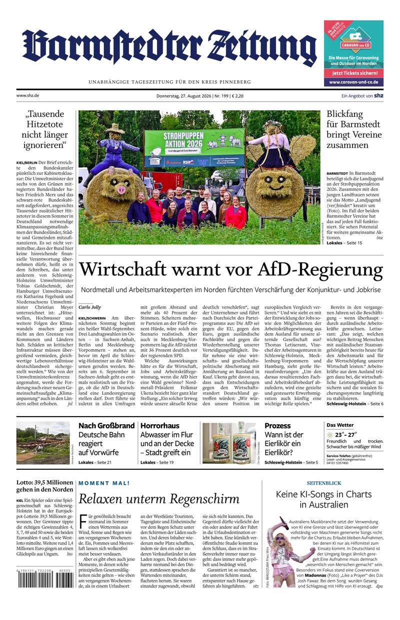 Barmstedter Zeitung - 27.08.2026