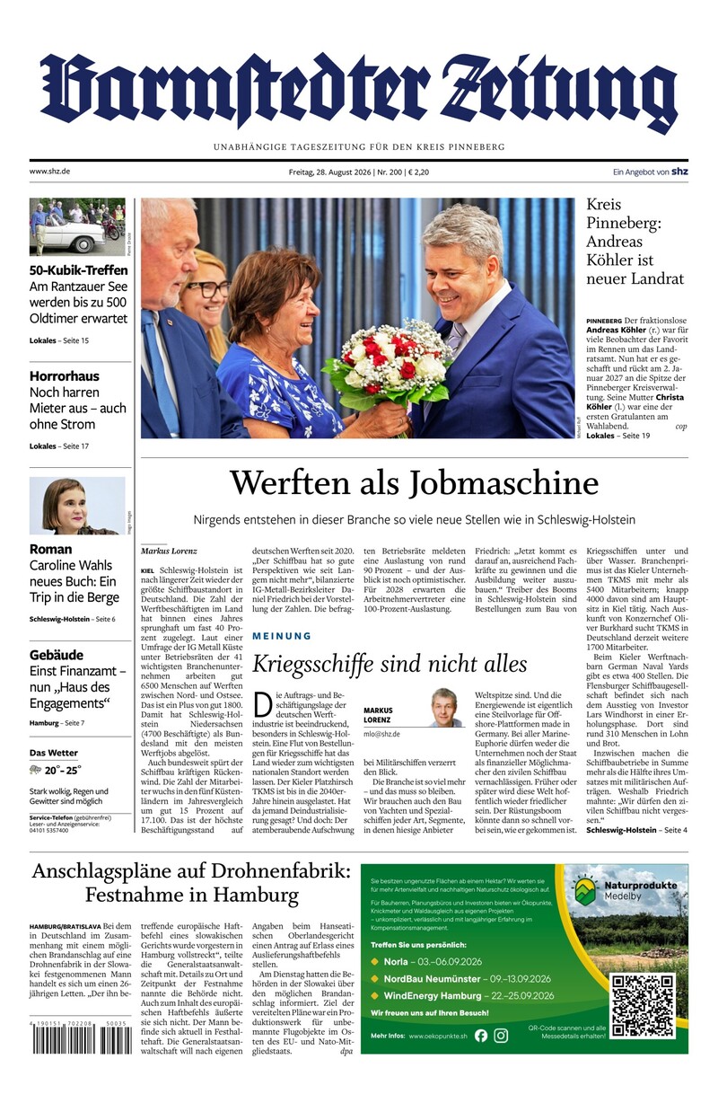 Barmstedter Zeitung - 28.08.2026
