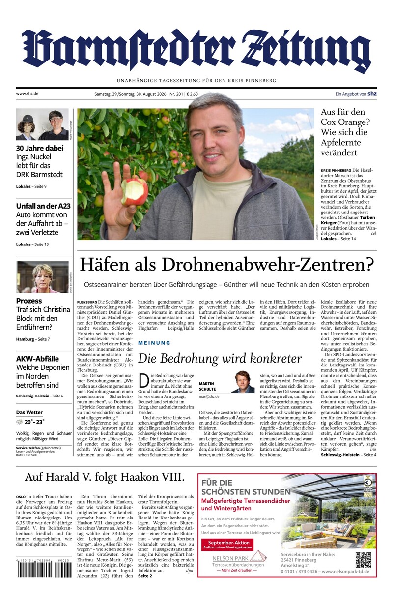 Barmstedter Zeitung - 29.08.2026