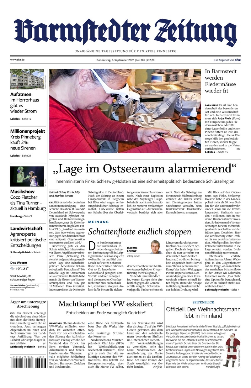 Barmstedter Zeitung - 03.09.2026