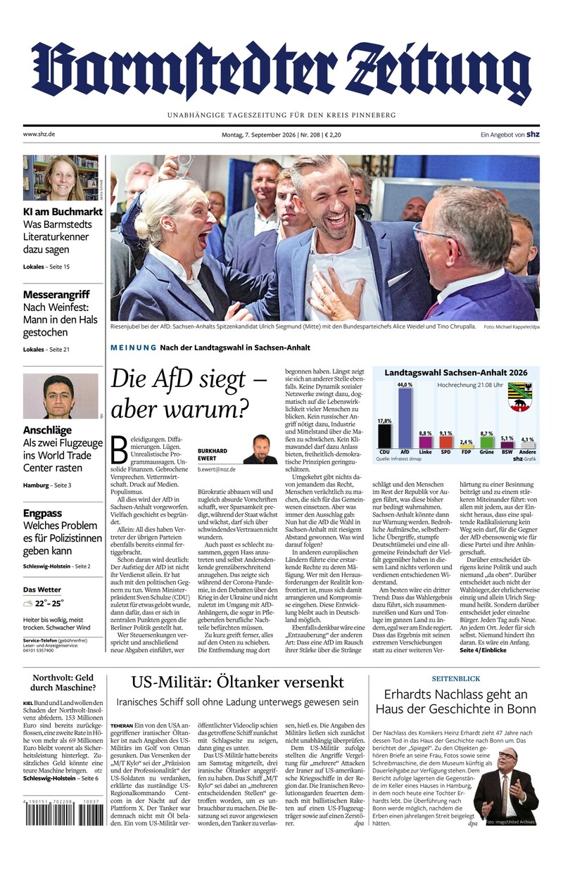 Barmstedter Zeitung - 07.09.2026