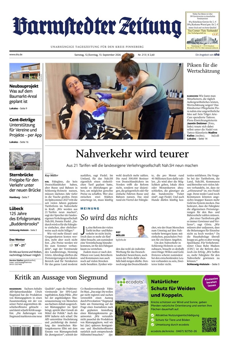 Barmstedter Zeitung - 12.09.2026
