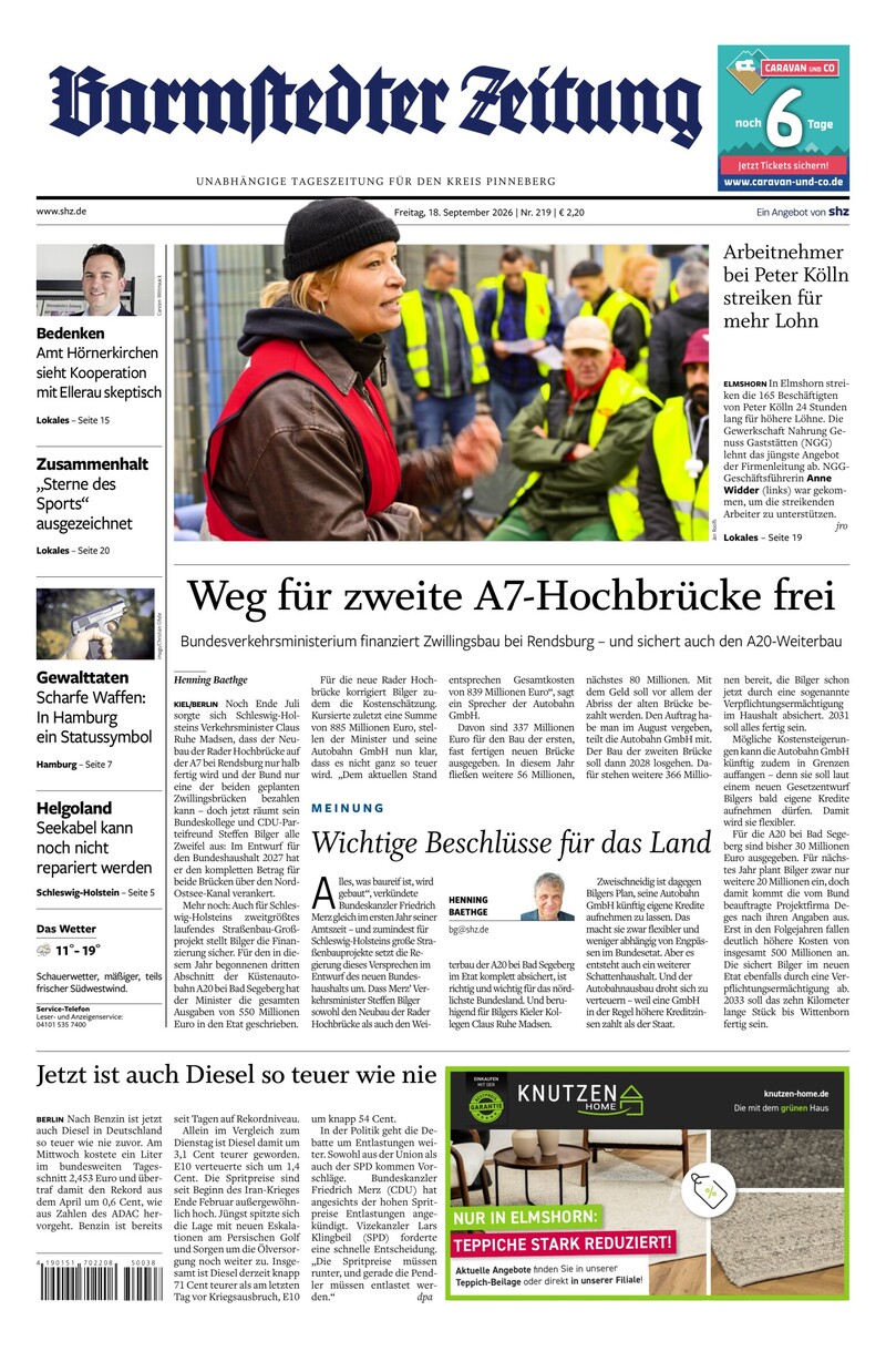 Barmstedter Zeitung - 18.09.2026
