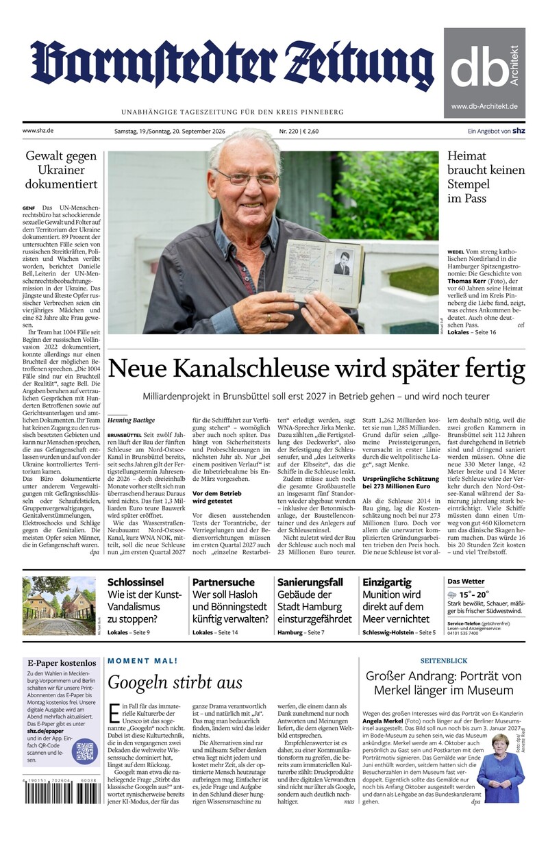 Barmstedter Zeitung - 19.09.2026