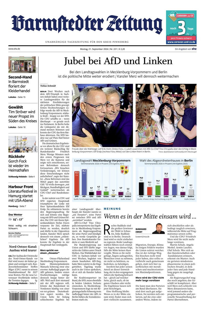 Barmstedter Zeitung - 21.09.2026