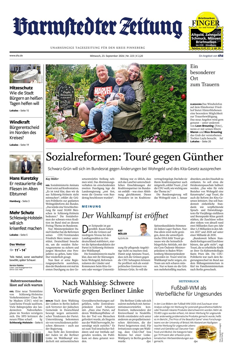 Barmstedter Zeitung - 23.09.2026