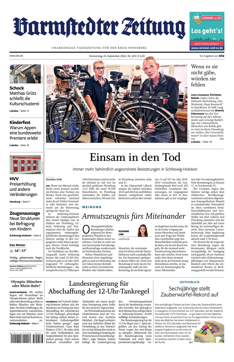 Barmstedter Zeitung - 24.09.2026