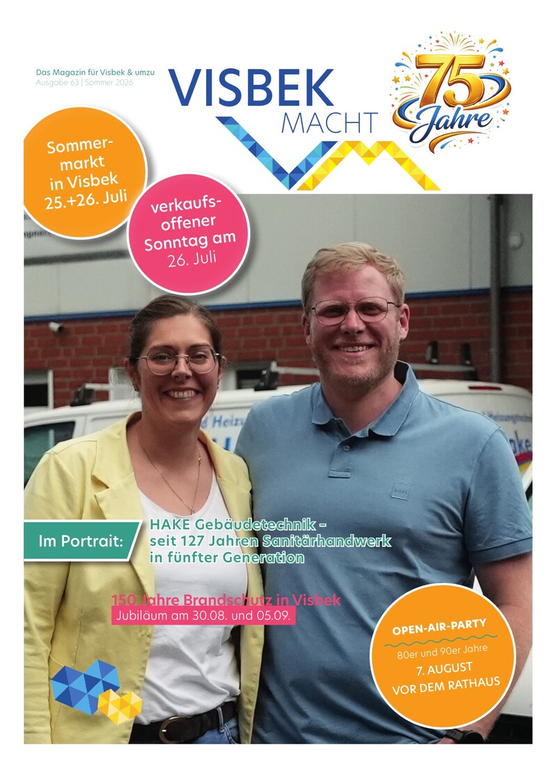 Visbek macht Sommer 2026 Cover