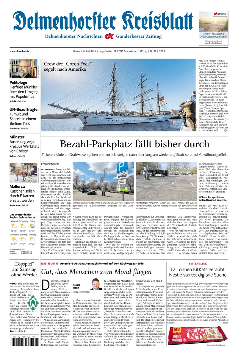 Delmenhorster Kreisblatt - 08.04.2026