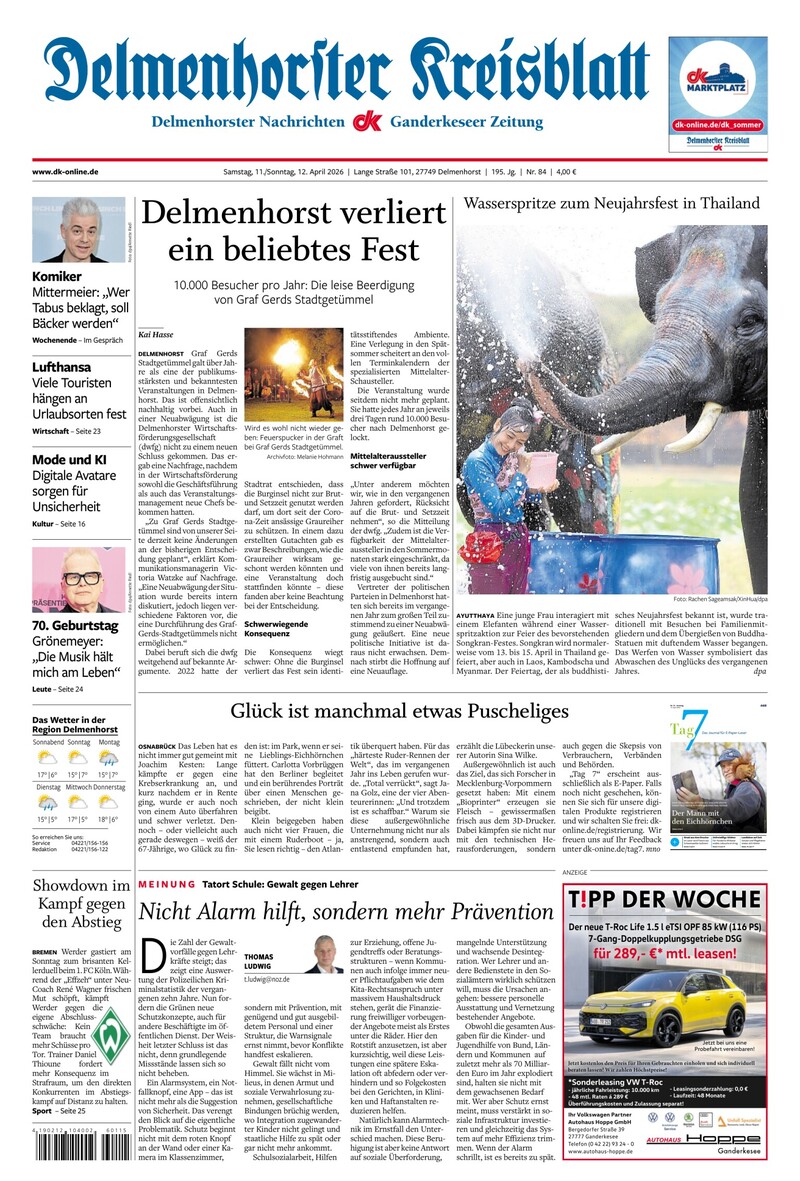 Delmenhorster Kreisblatt - 11.04.2026