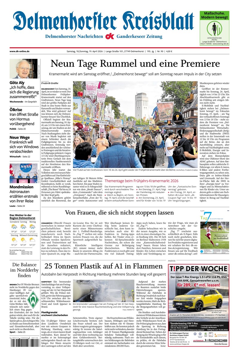 Delmenhorster Kreisblatt - 18.04.2026