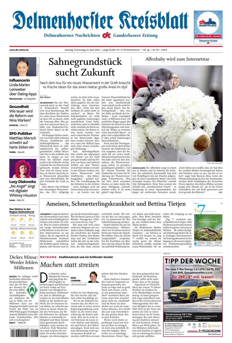 Delmenhorster Kreisblatt - 25.04.2026