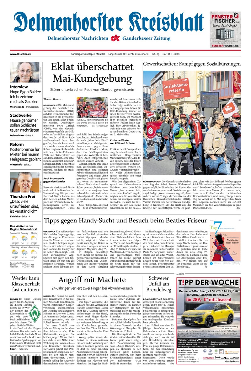 Delmenhorster Kreisblatt - 02.05.2026