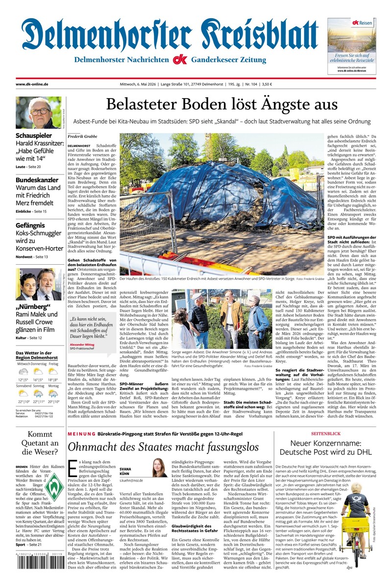 Delmenhorster Kreisblatt - 06.05.2026