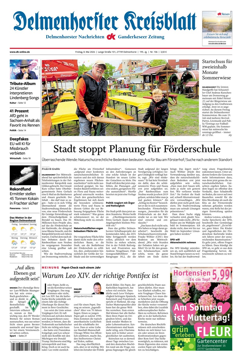 Delmenhorster Kreisblatt - 08.05.2026
