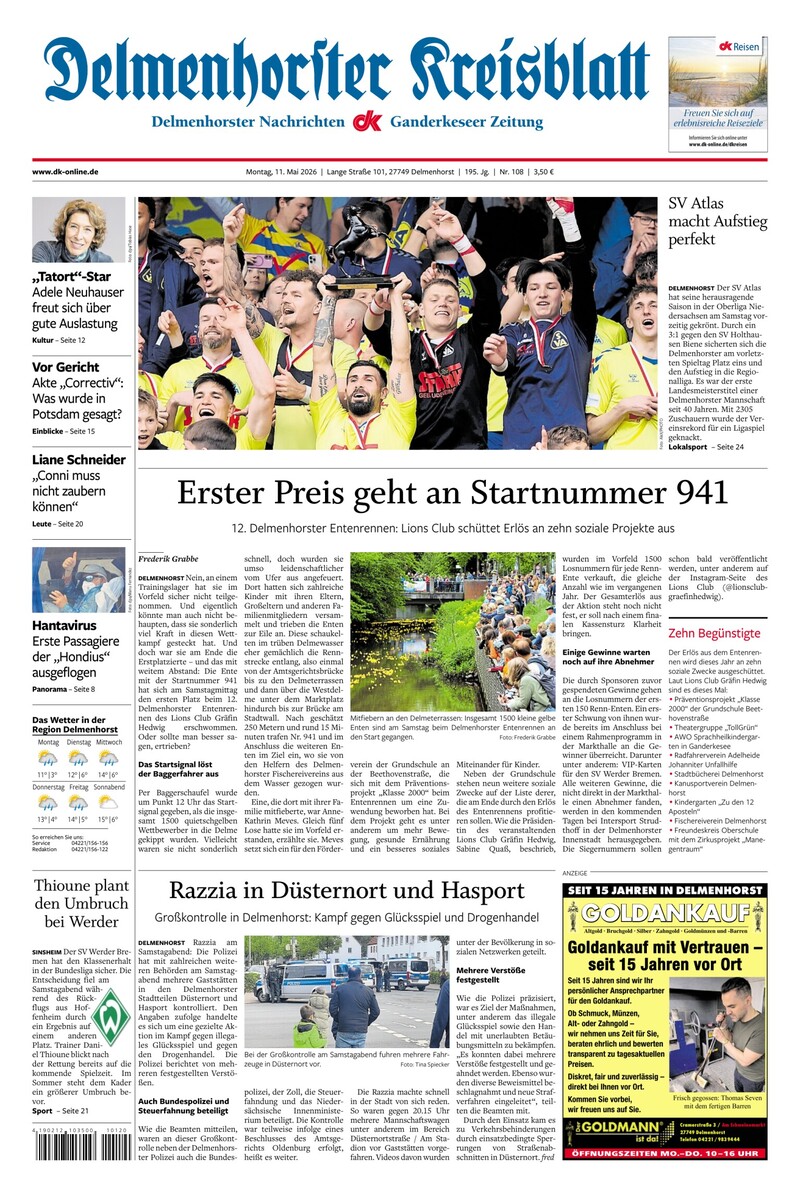 Delmenhorster Kreisblatt - 11.05.2026