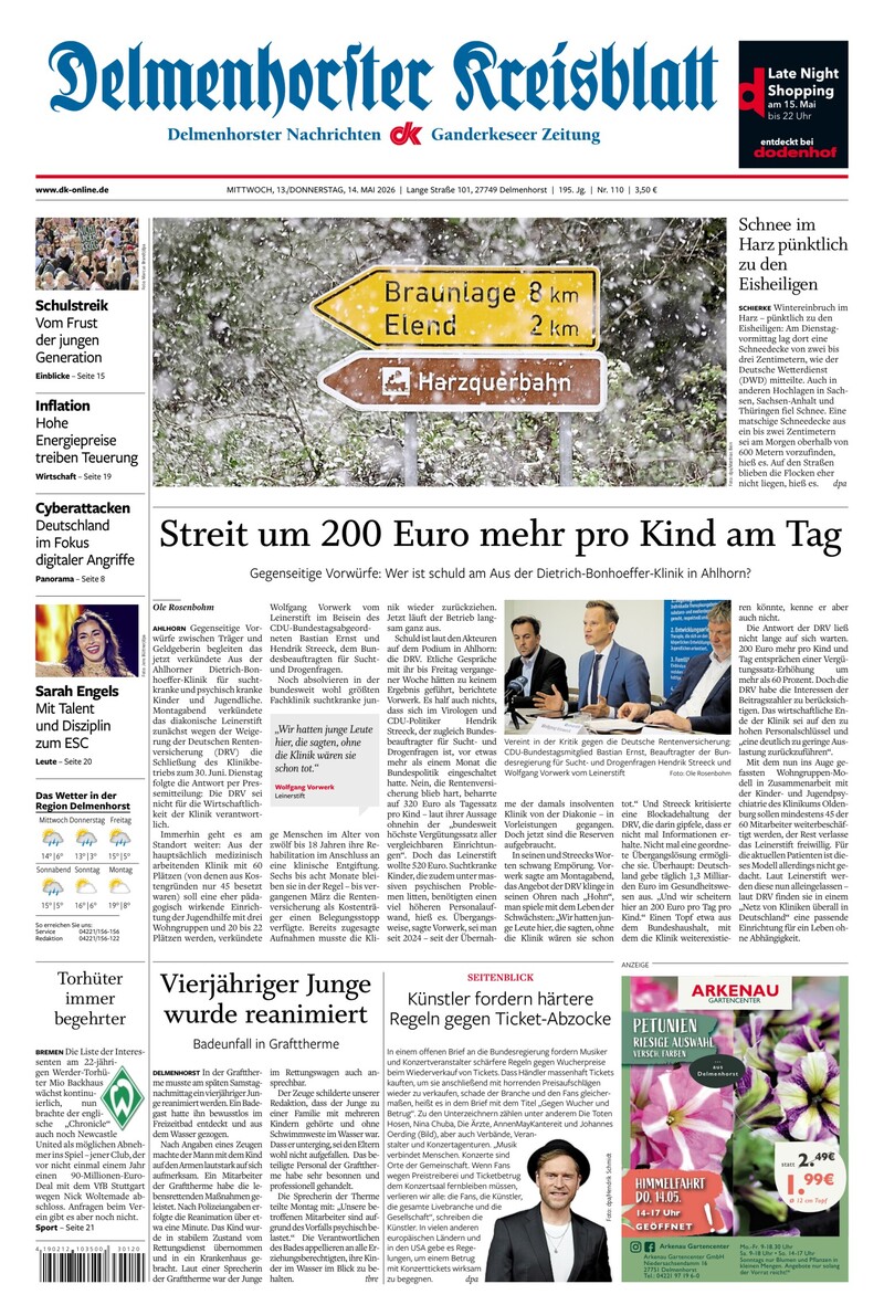 Delmenhorster Kreisblatt - 13.05.2026
