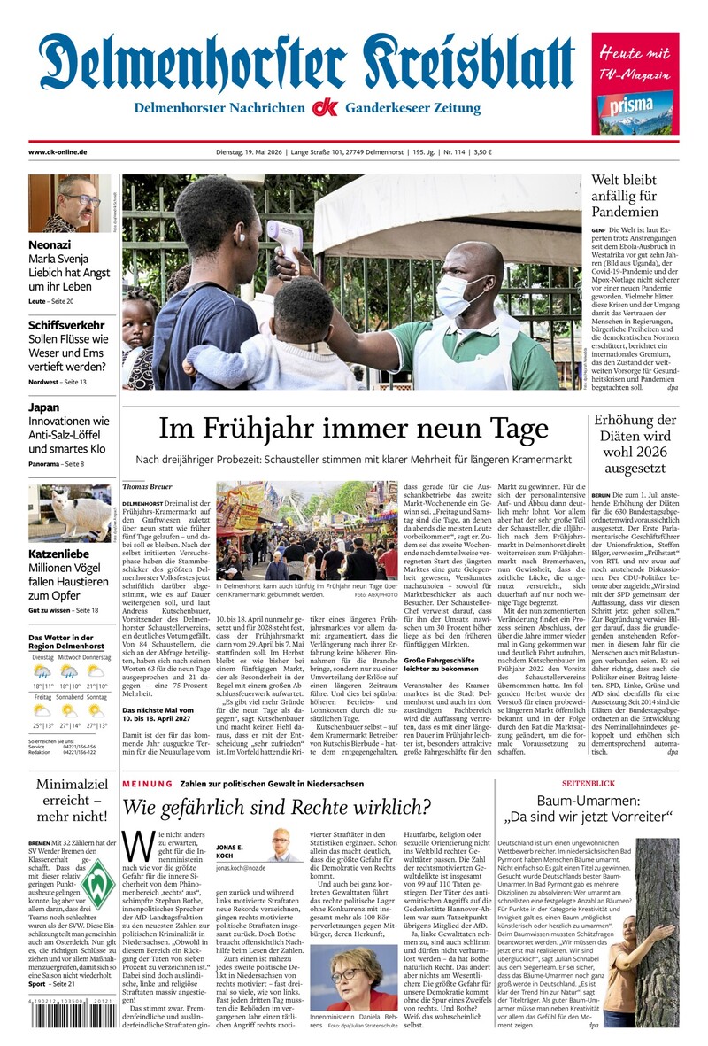 Delmenhorster Kreisblatt - 19.05.2026