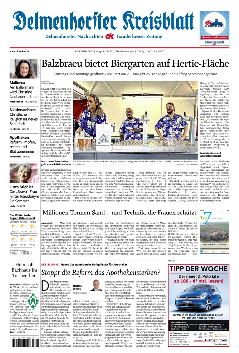 Delmenhorster Kreisblatt - 23.05.2026