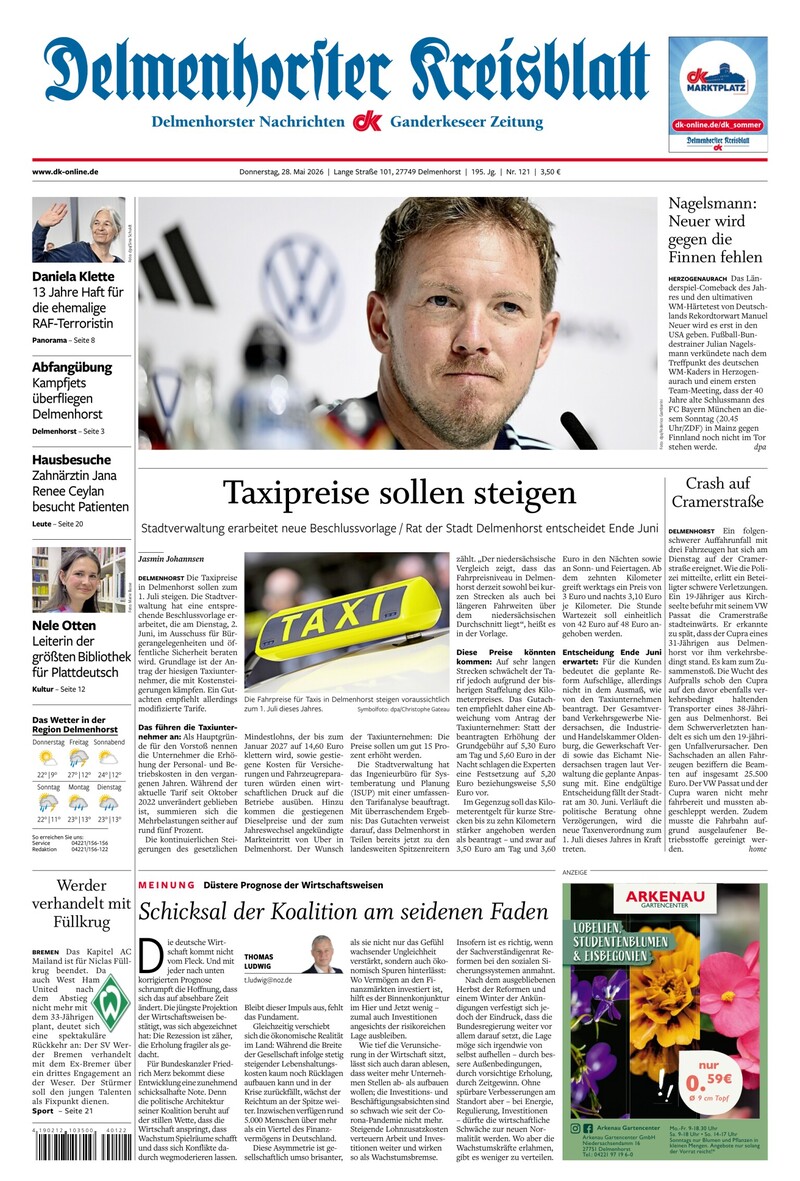 Delmenhorster Kreisblatt - 28.05.2026