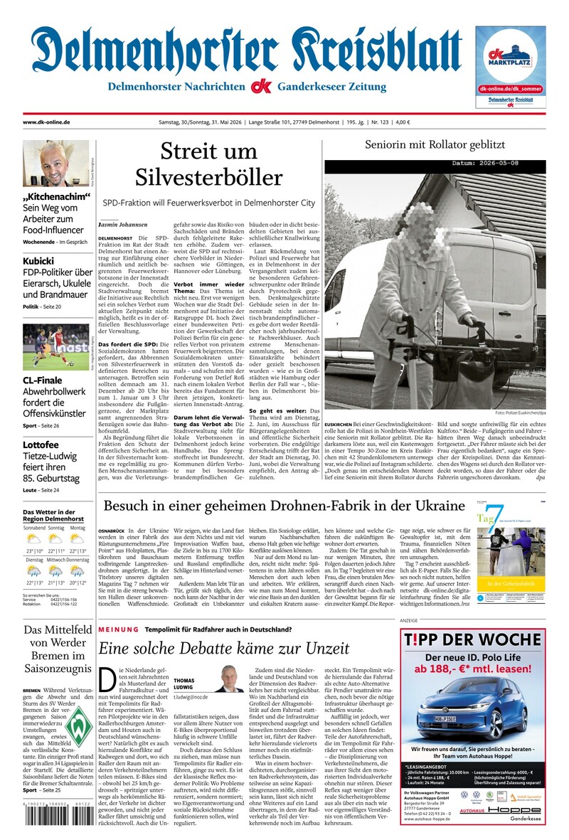 Delmenhorster Kreisblatt - 30.05.2026