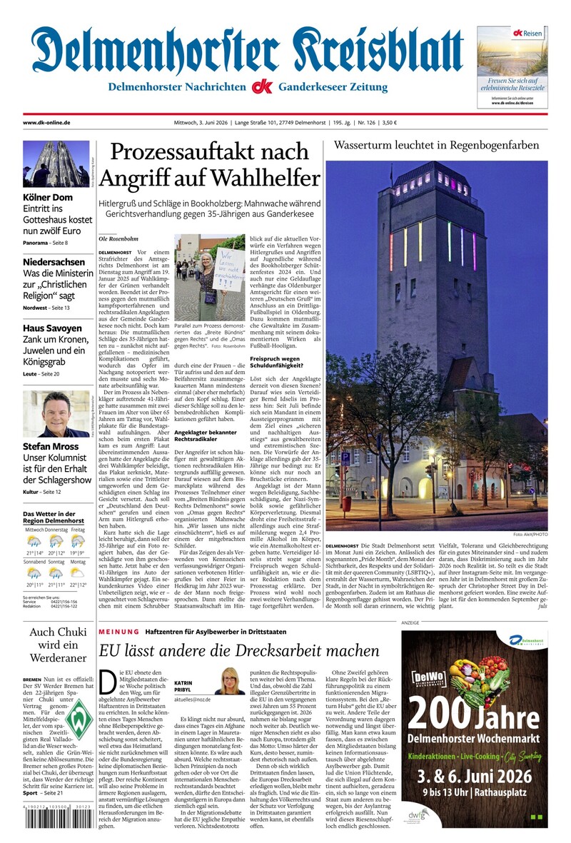Delmenhorster Kreisblatt - 03.06.2026