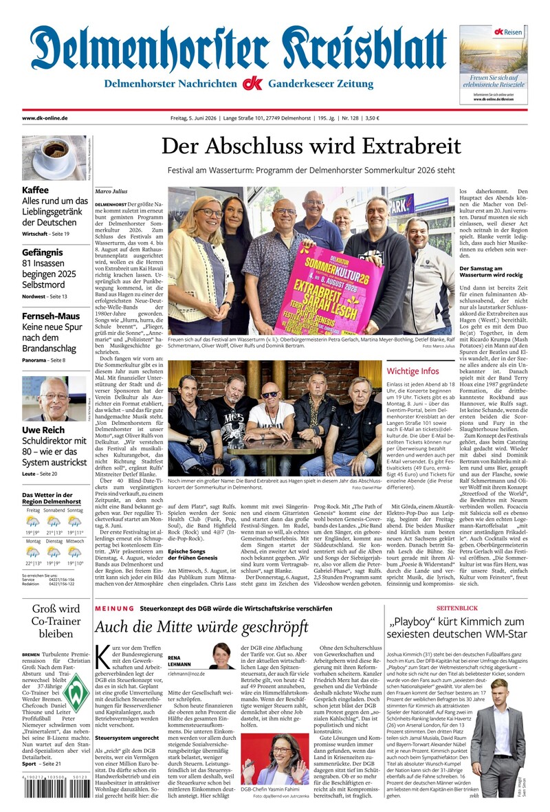 Delmenhorster Kreisblatt - 05.06.2026