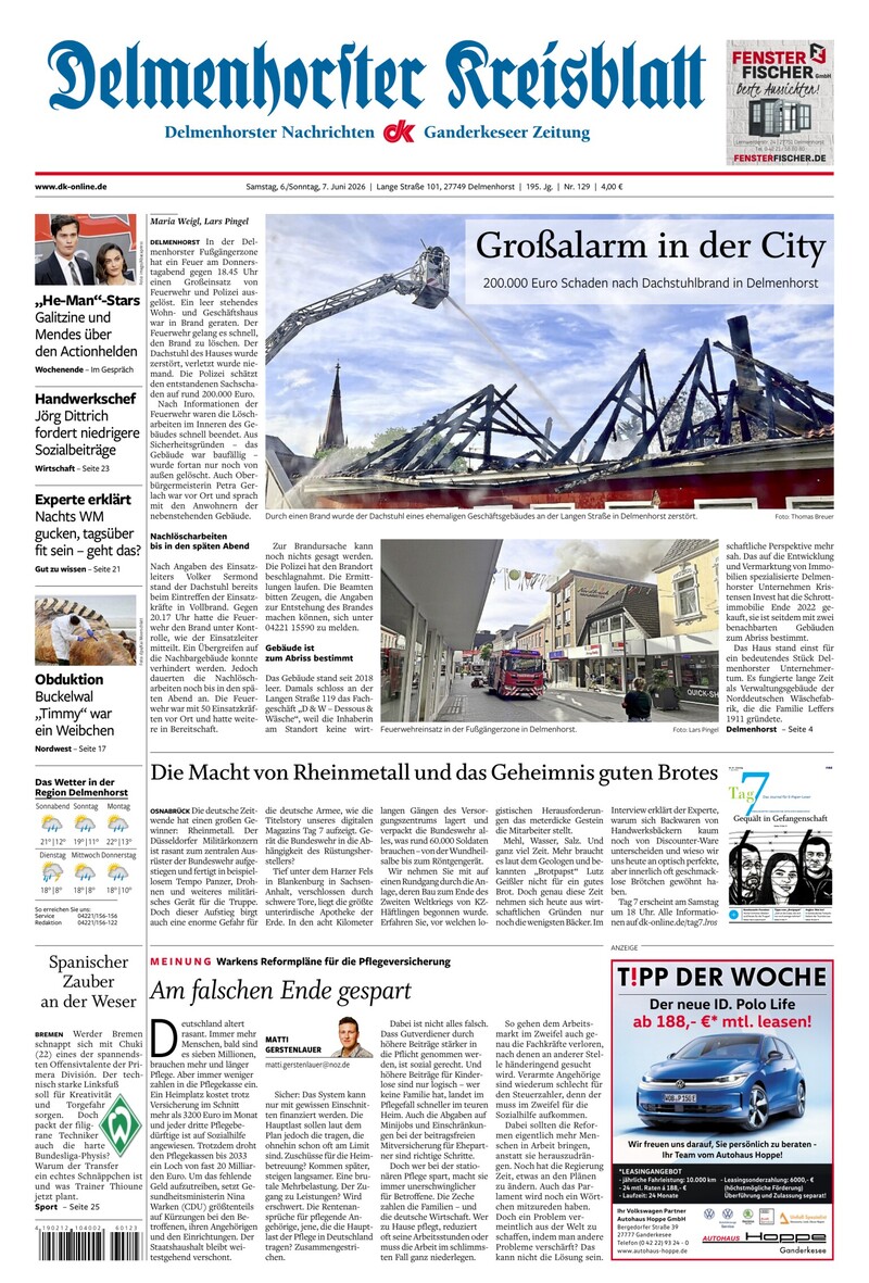 Delmenhorster Kreisblatt - 06.06.2026