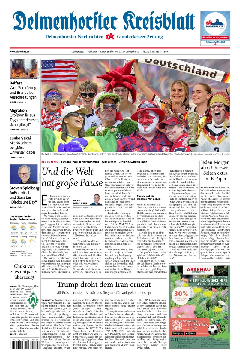 Delmenhorster Kreisblatt - 11.06.2026