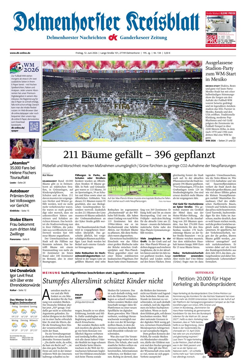 Delmenhorster Kreisblatt - 12.06.2026
