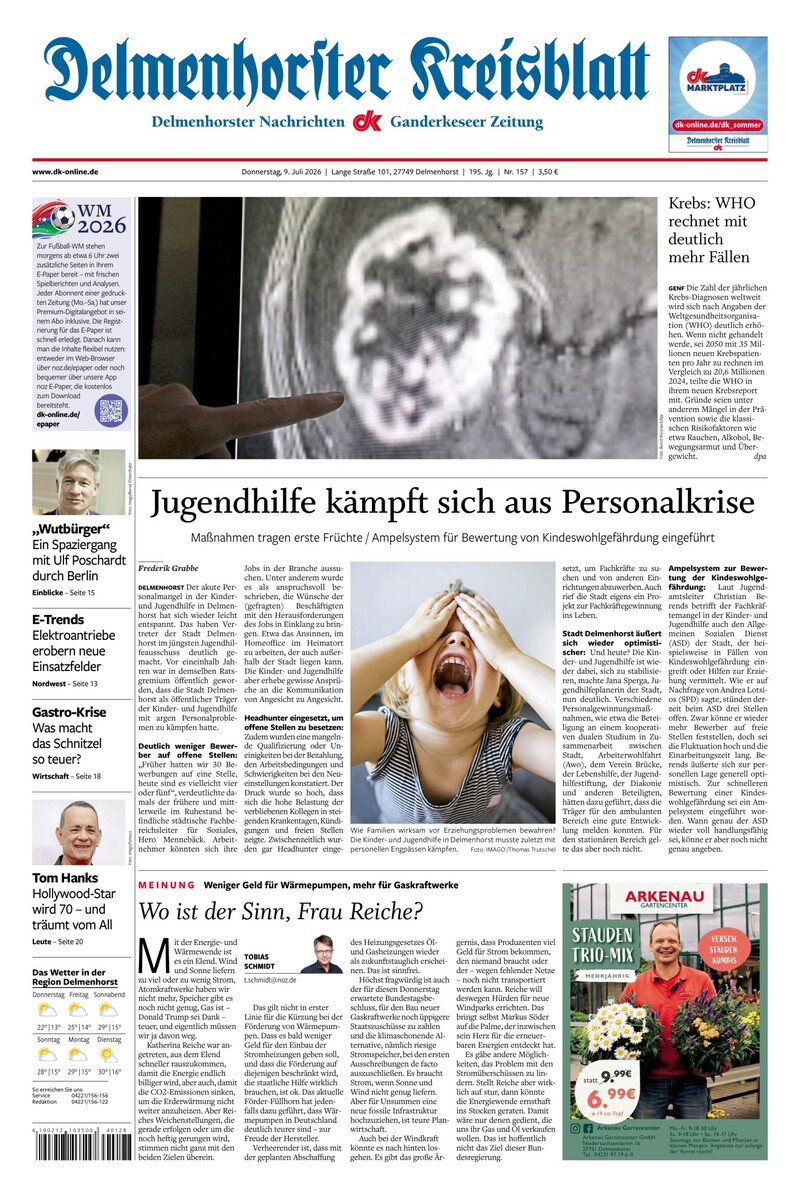 Delmenhorster Kreisblatt - 09.07.2026