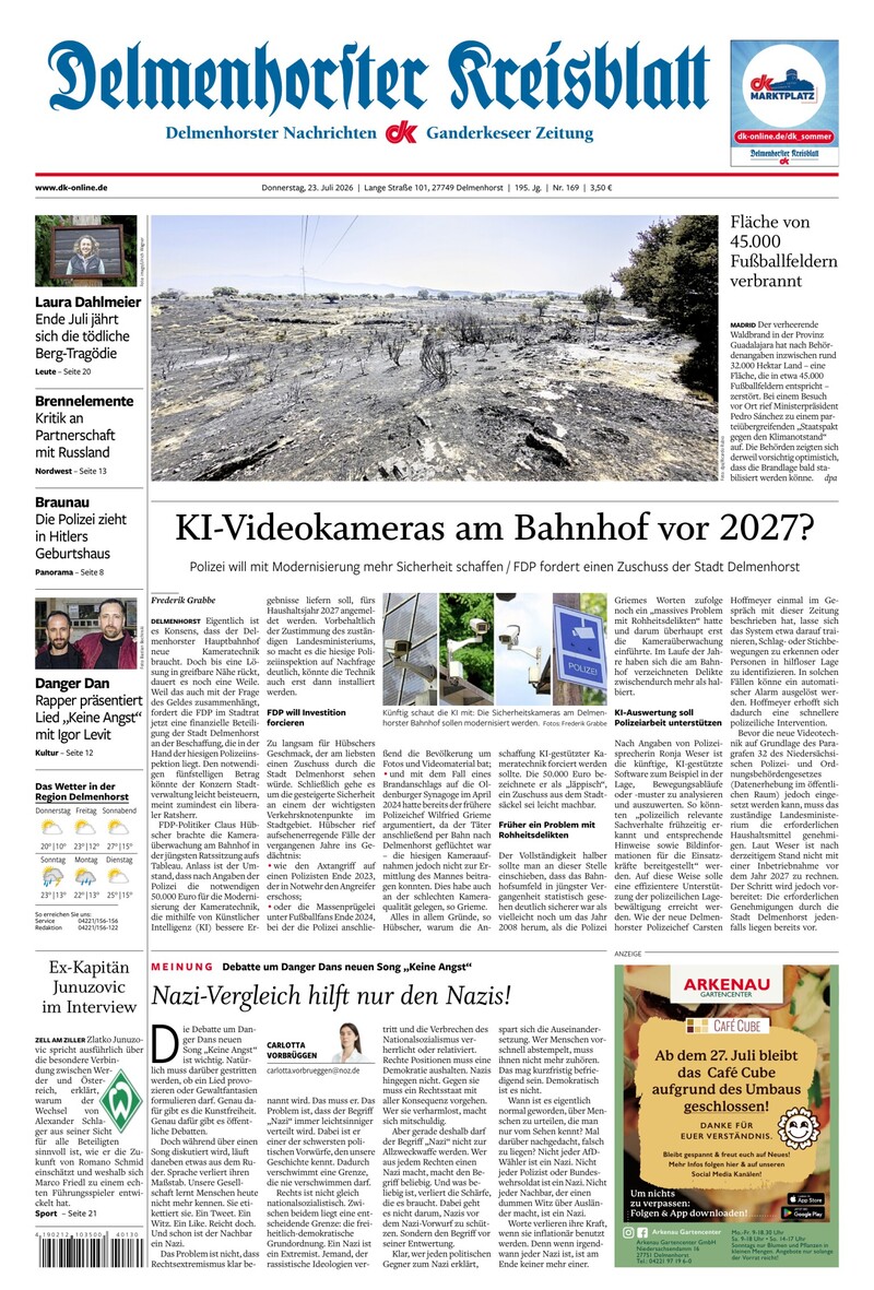 Delmenhorster Kreisblatt - 23.07.2026