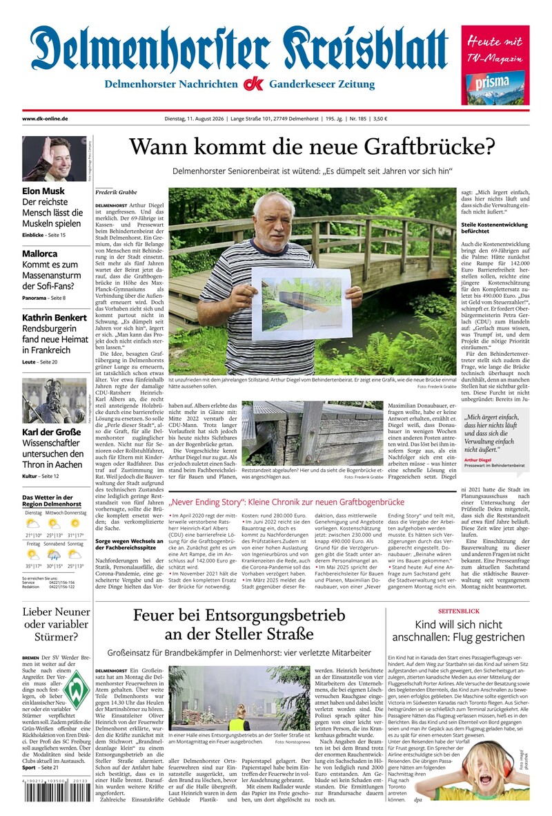 Delmenhorster Kreisblatt - 11.08.2026