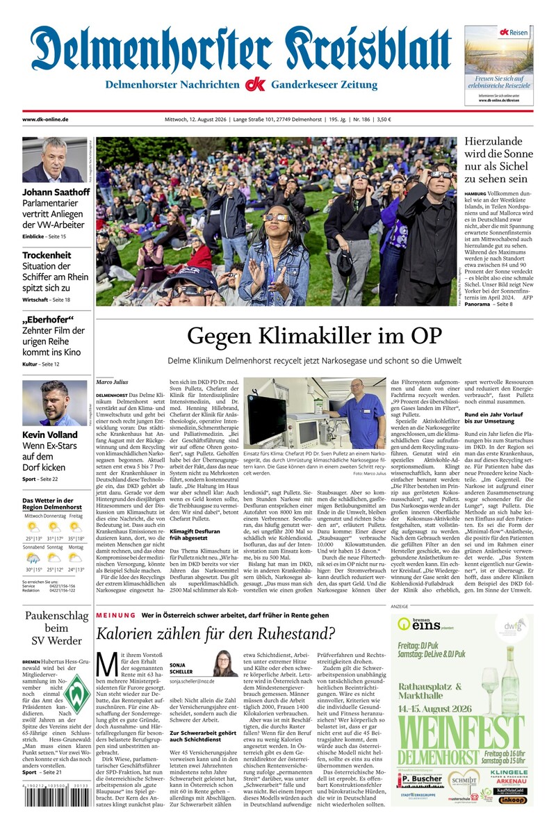 Delmenhorster Kreisblatt - 12.08.2026