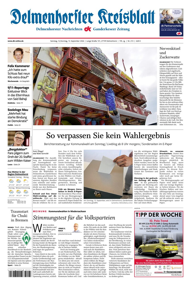 Delmenhorster Kreisblatt - 12.09.2026