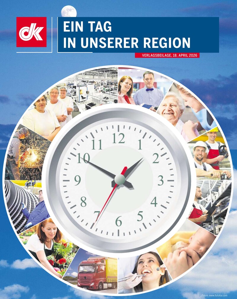 Ein Tag in unserer Region Cover