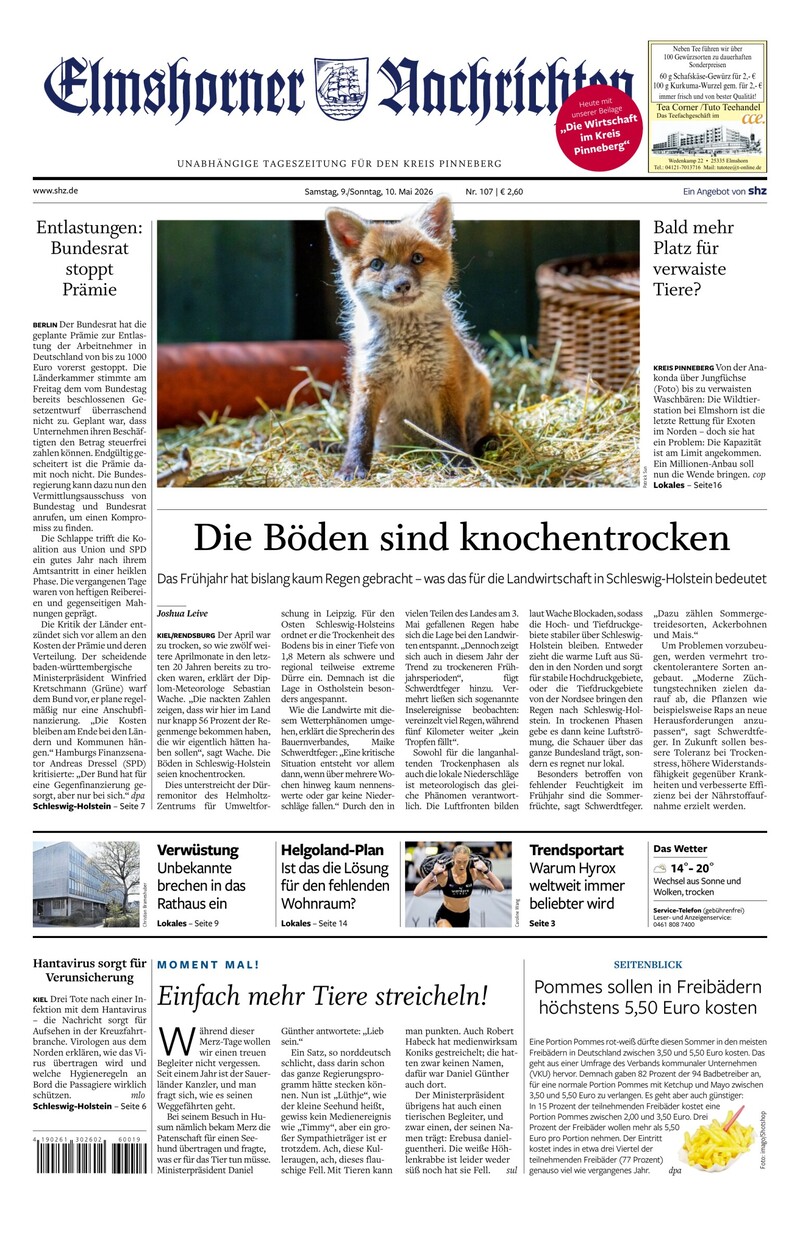 Elmshorner Nachrichten - 09.05.2026