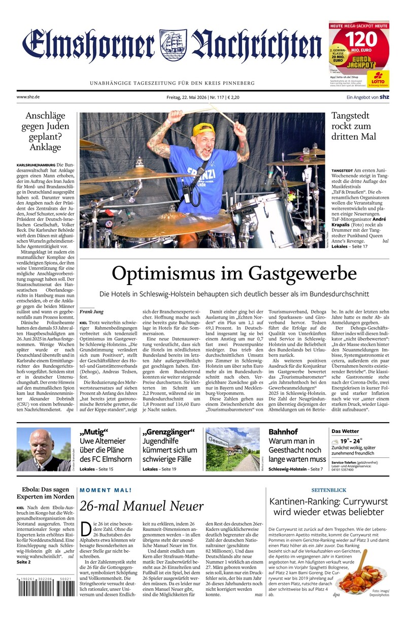 Elmshorner Nachrichten - 22.05.2026