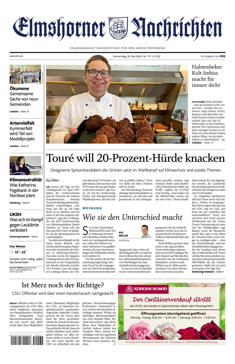 Elmshorner Nachrichten - 28.05.2026
