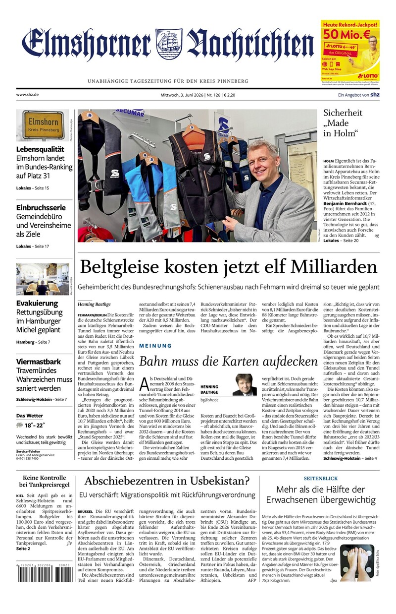 Elmshorner Nachrichten - 03.06.2026