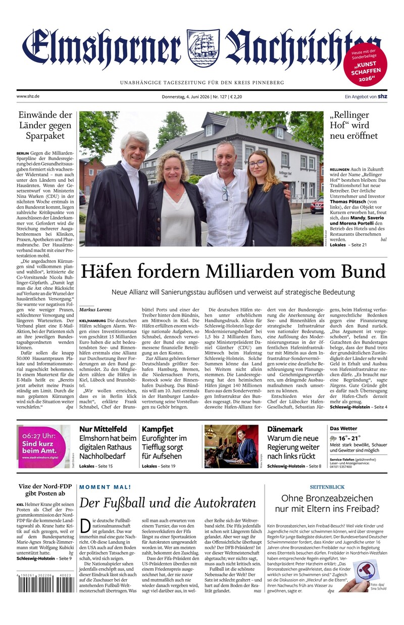 Elmshorner Nachrichten - 04.06.2026