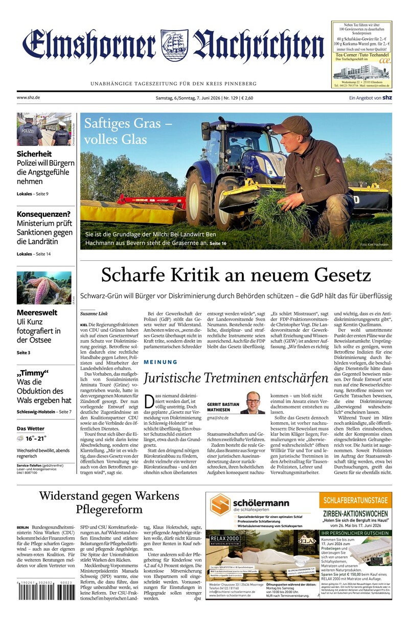 Elmshorner Nachrichten - 06.06.2026