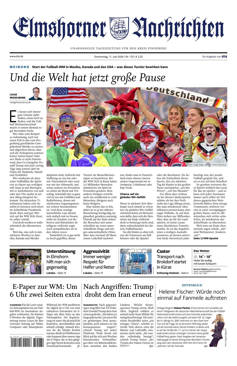 Elmshorner Nachrichten - 11.06.2026
