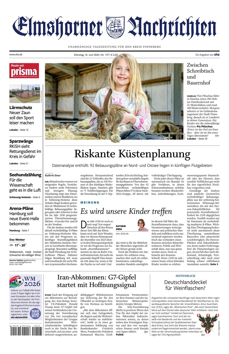 Elmshorner Nachrichten - 16.06.2026