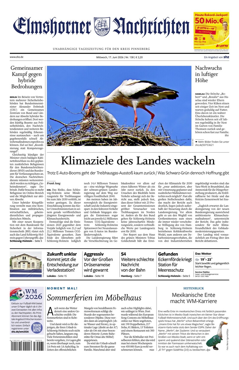 Elmshorner Nachrichten - 17.06.2026