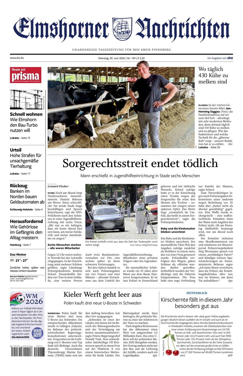 Elmshorner Nachrichten - 30.06.2026