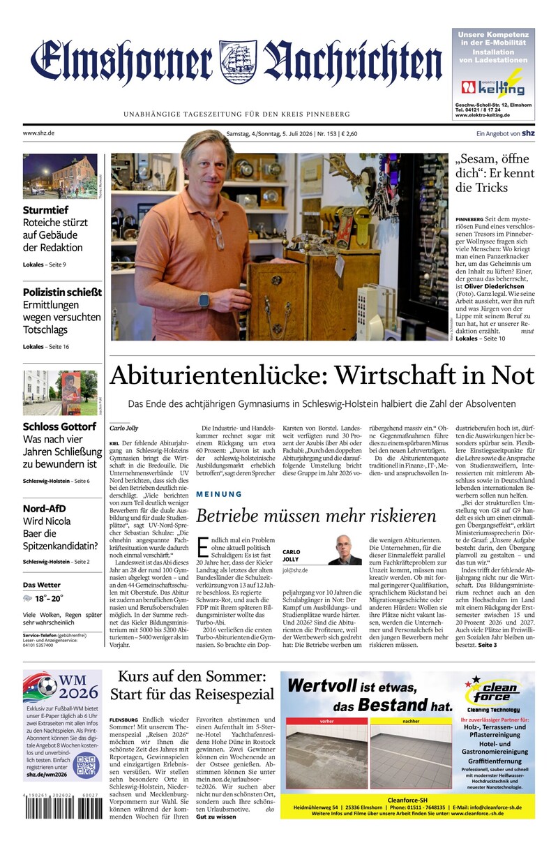 Elmshorner Nachrichten - 04.07.2026