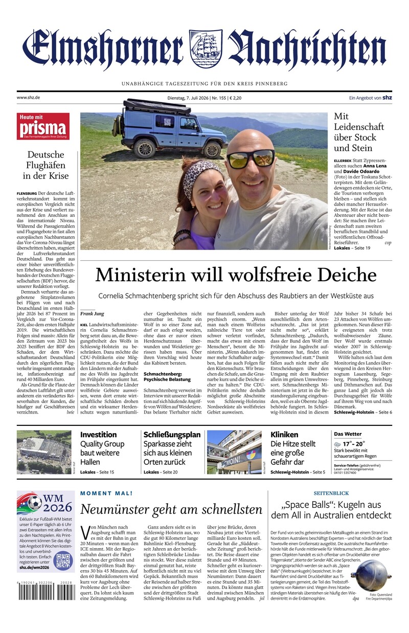 Elmshorner Nachrichten - 07.07.2026