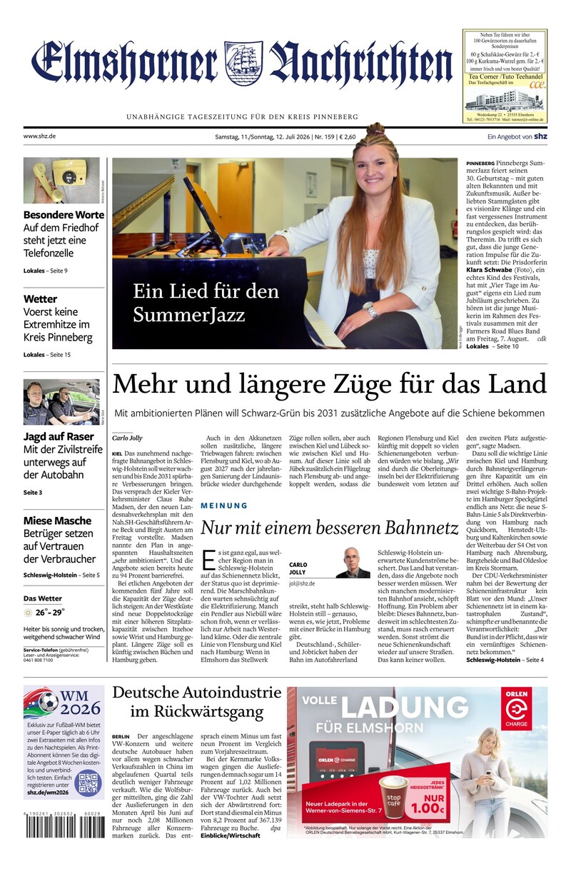Elmshorner Nachrichten - 11.07.2026